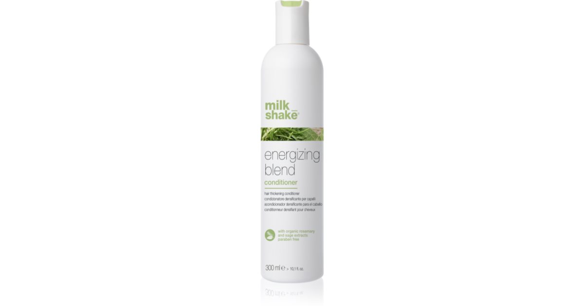 Milk Shake Blend balsamo energizzante per capelli fini, che si diradano e fragili senza parabeni 1000 ml