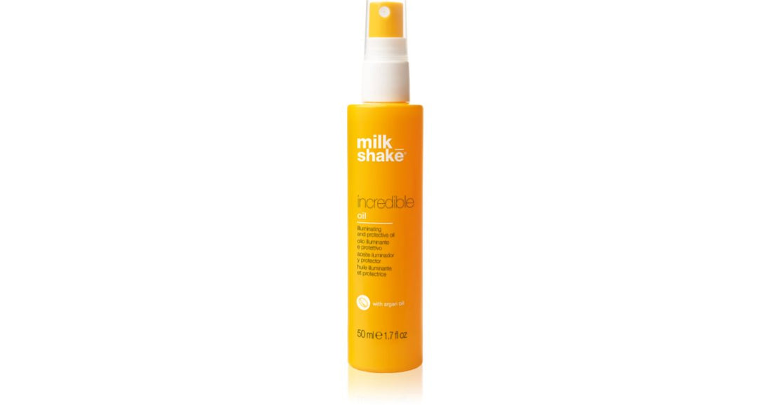 Milk Shake Incredible olio rigenerante e protettivo per capelli rovinati con doppie punte con olio di argan 50 ml