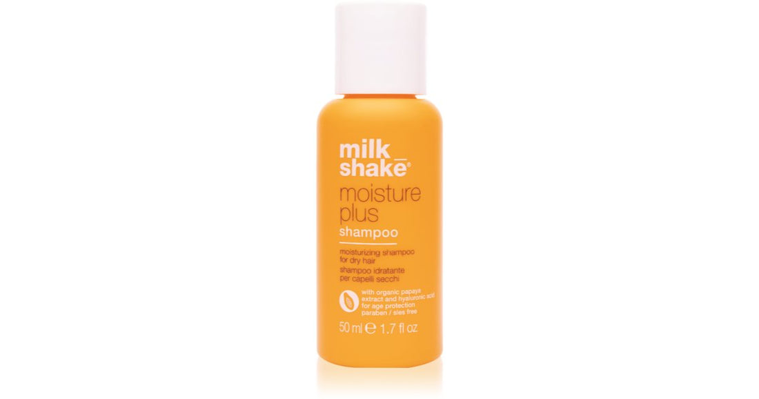 Milk Shake Moisture Plus kosteuttava shampoo kuiville hiuksille 1000 ml