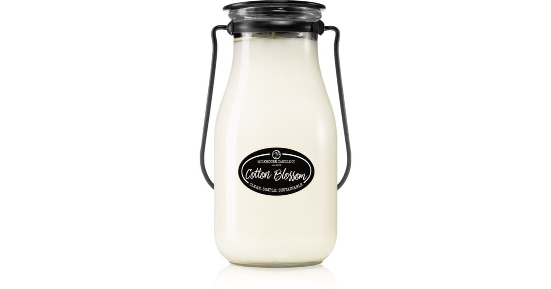 Milkhouse Candle Co. Cotton Flower 397g Lumanare pentru crema