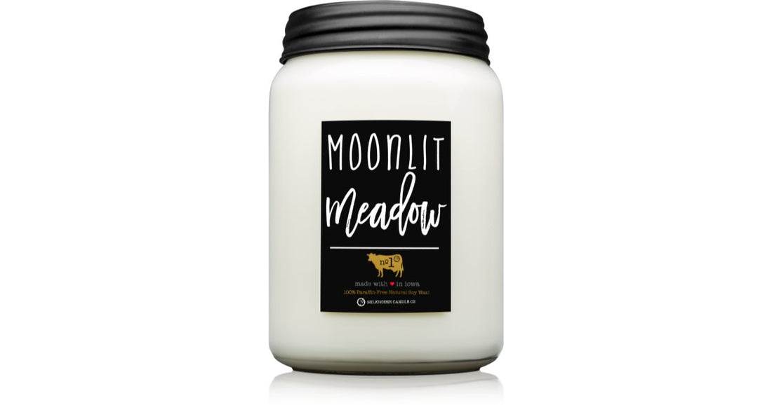 Milkhouse Candle Co. ファームハウス ムーンリット メドウ フレグランスキャンドル メイソンジャー 737 g