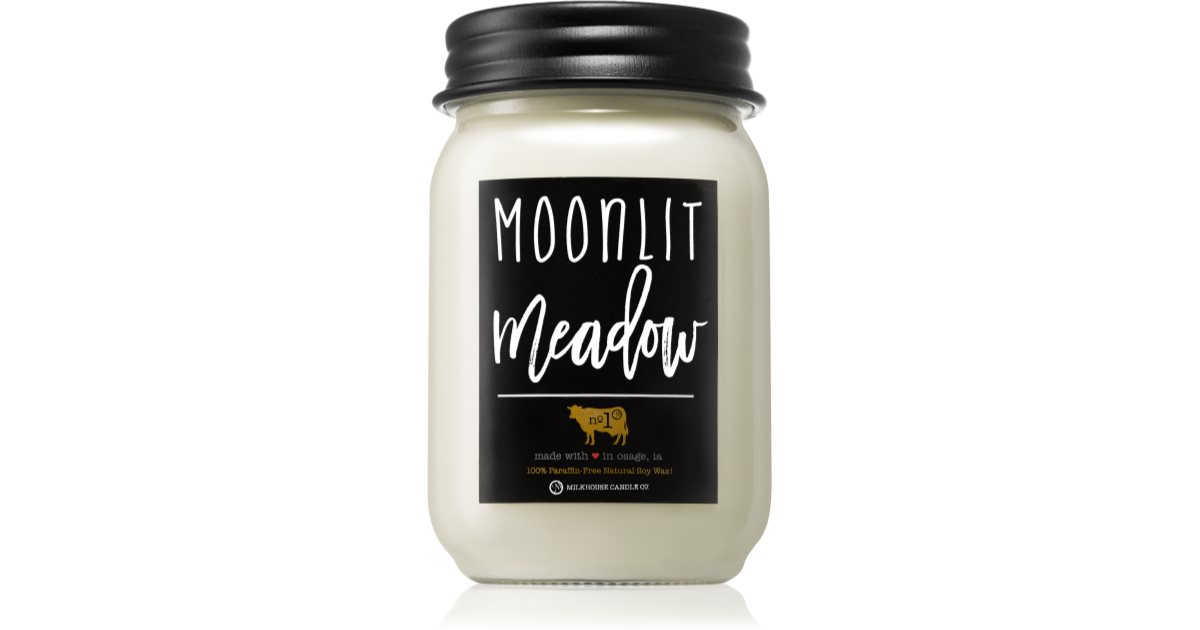 Milkhouse Candle Co. Farmhouse Moonlit Meadow נר ריחני מייסון צנצנת 368 גרם