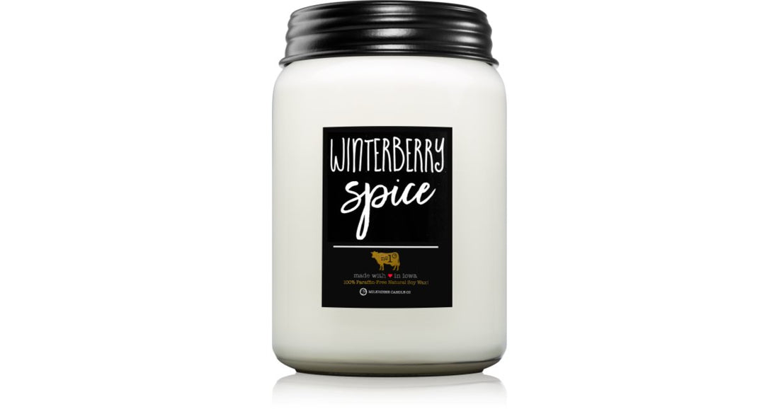 Milkhouse Candle Co. Świeca zapachowa Farmhouse Winterberry Spice 737 g