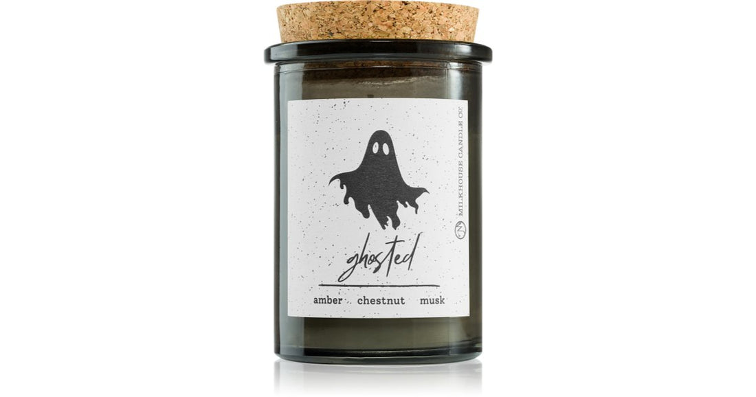 Milkhouse Candle Co. LE Halloween Candela fantôme parfumé 141 g