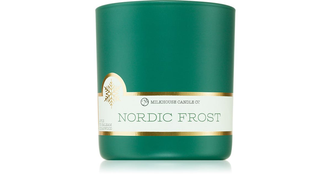 Milkhouse Candle Co. LE Winter Nordic Frost vela perfumada 226 g