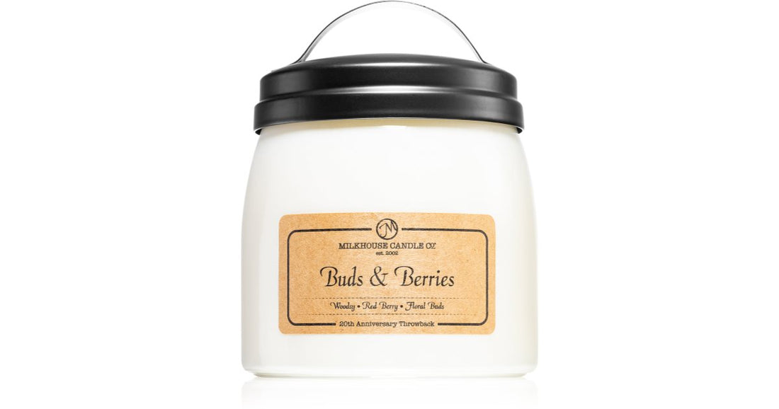 Milkhouse Candle Co. Sentimenti Buds &amp; Berries 454 g ljus