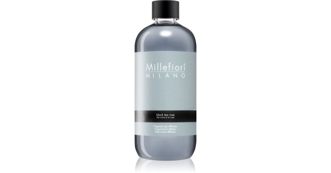 Millefiori 밀라노 블랙티 로즈 아로마 디퓨저용 리필 500 ml