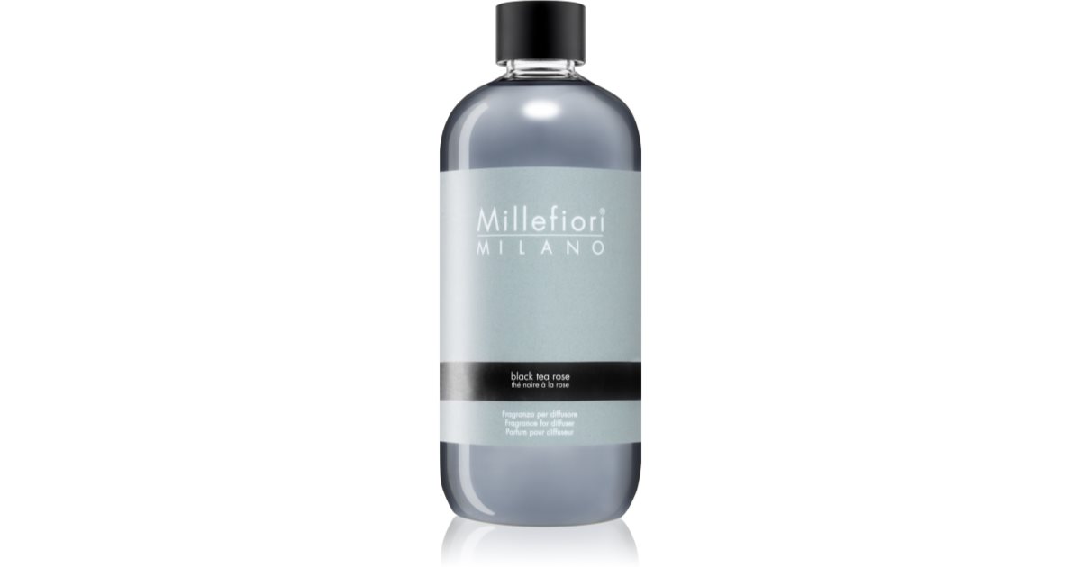 Millefiori Milano Black Tea Rose refill til aroma diffusere 500 ml