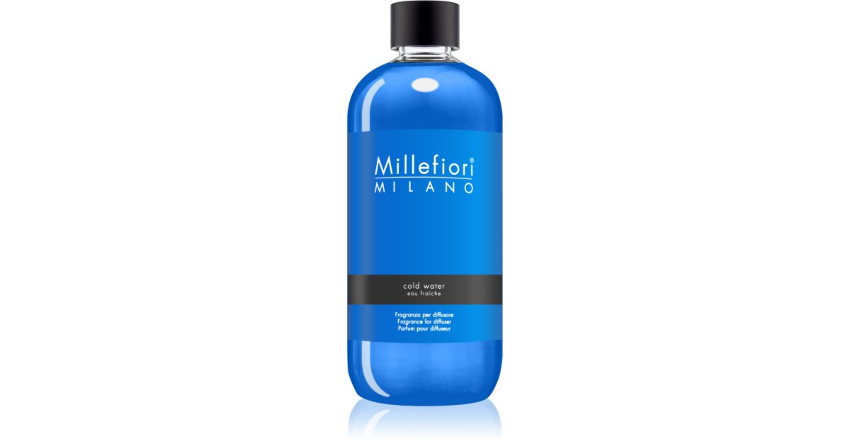 Millefiori Milano Cold Water refill til aroma diffusere 500 ml