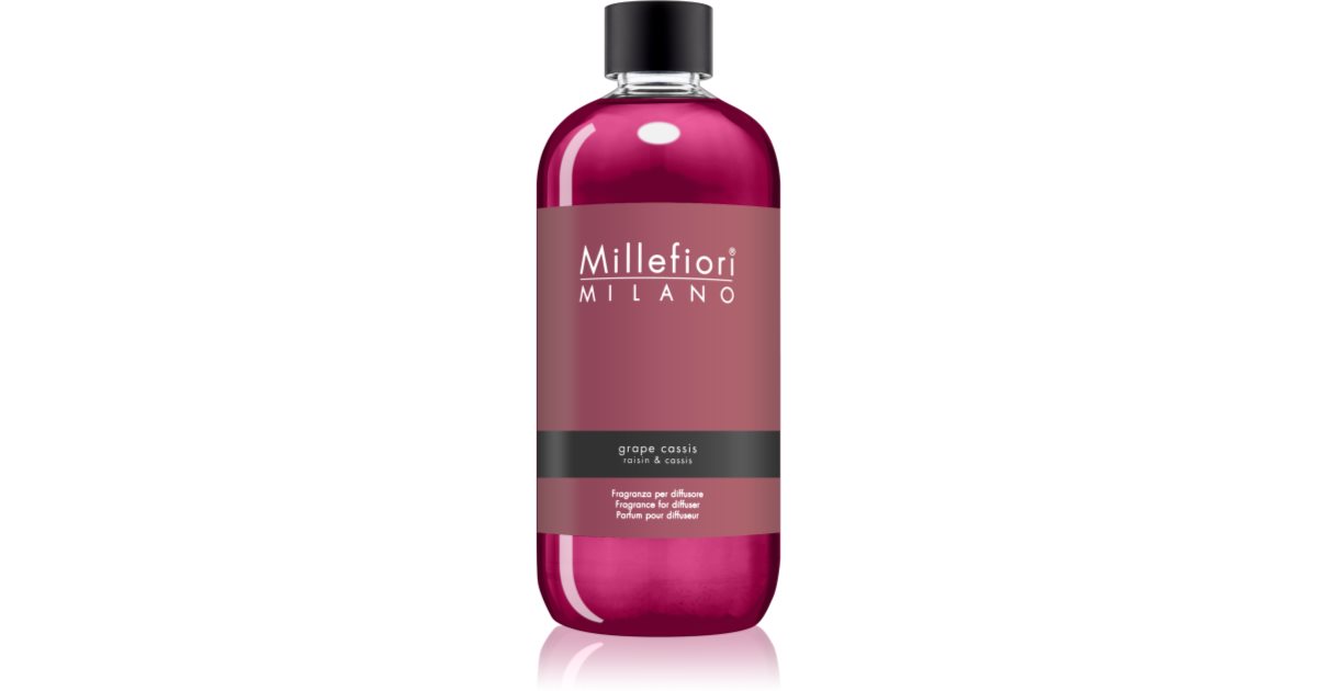 Millefiori Milano Grape Cassis refill for aroma diffusorer 500 ml