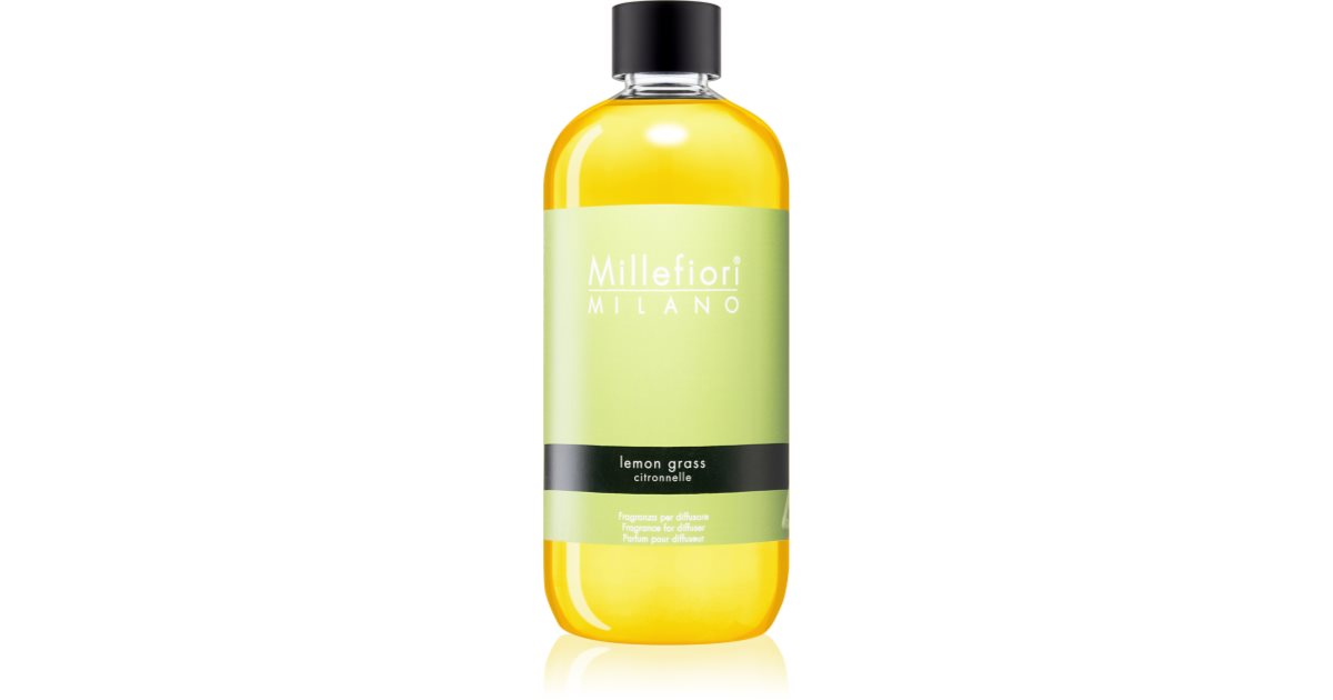 Millefiori Milano Lemon Grass náhradní náplň do aroma difuzérů 500 ml