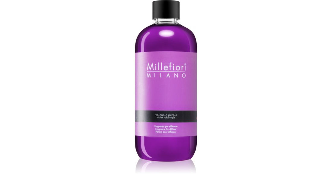 Millefiori Milano Volcanic Purple refill för aromspridare 500 ml