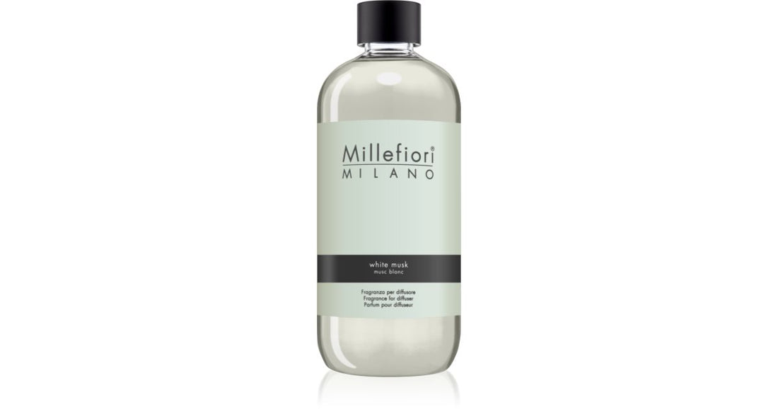 Millefiori 밀라노 화이트 머스크 아로마 디퓨저용 리필 500 ml