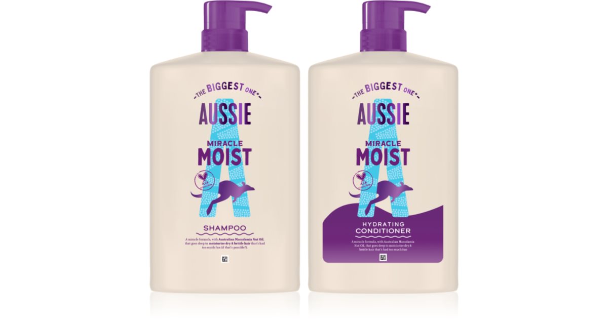 Aussie Miracle Moist set per idratazione e brillantezza