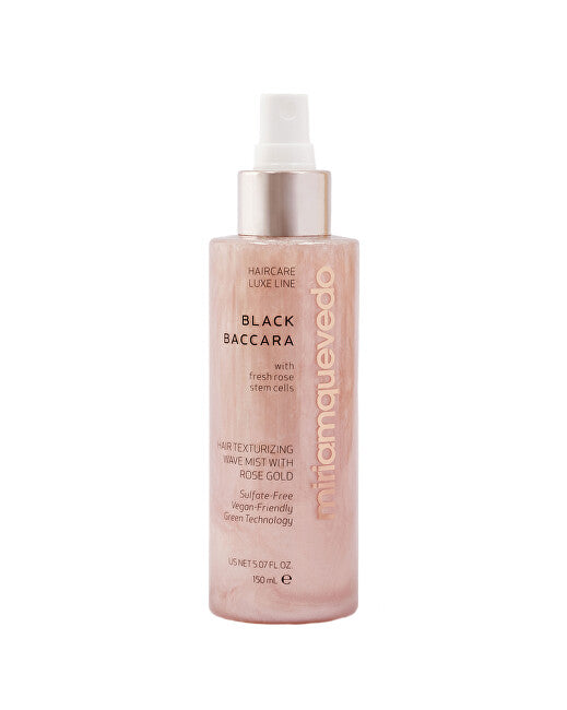 Miriam quevedo Black Baccara Spray texturizzante per capelli con effetto ondulato e oro rosa 150 ml