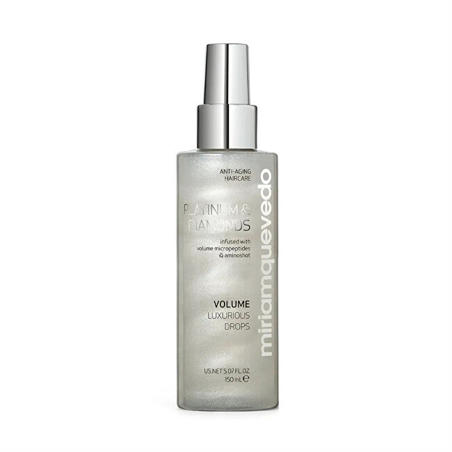 Miriam quevedo Lacca per capelli Platinum &amp; Diamonds Volume Luxurious Drops 150 ml