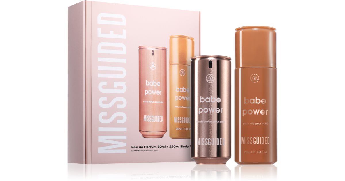 Missguided Babe Power coffret cadeau femme 2 pcs