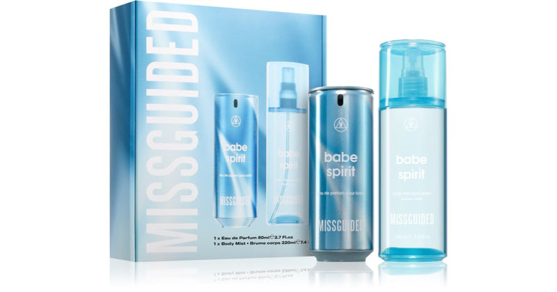 Missguided Babe Spirit coffret cadeau femme 2 pcs