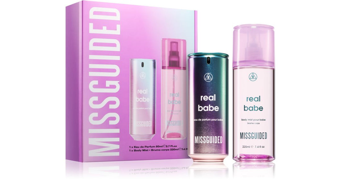 Missguided Real Babe set de regalo mujer 2 piezas