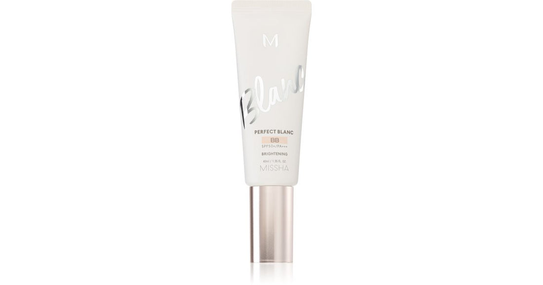 Missha M Perfect Blanc illuminating BB cream SPF 50+ farve nr.19 Rosenrød 40 ml