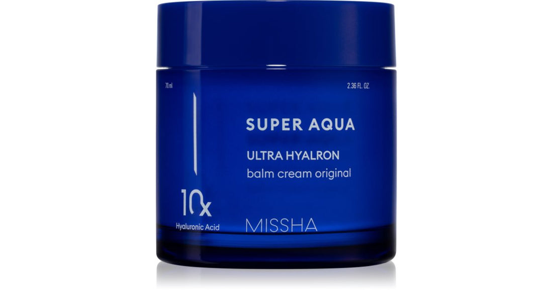 Missha Super Aqua 10 nawilżający balsam do twarzy z kwasem hialuronowym 70 ml