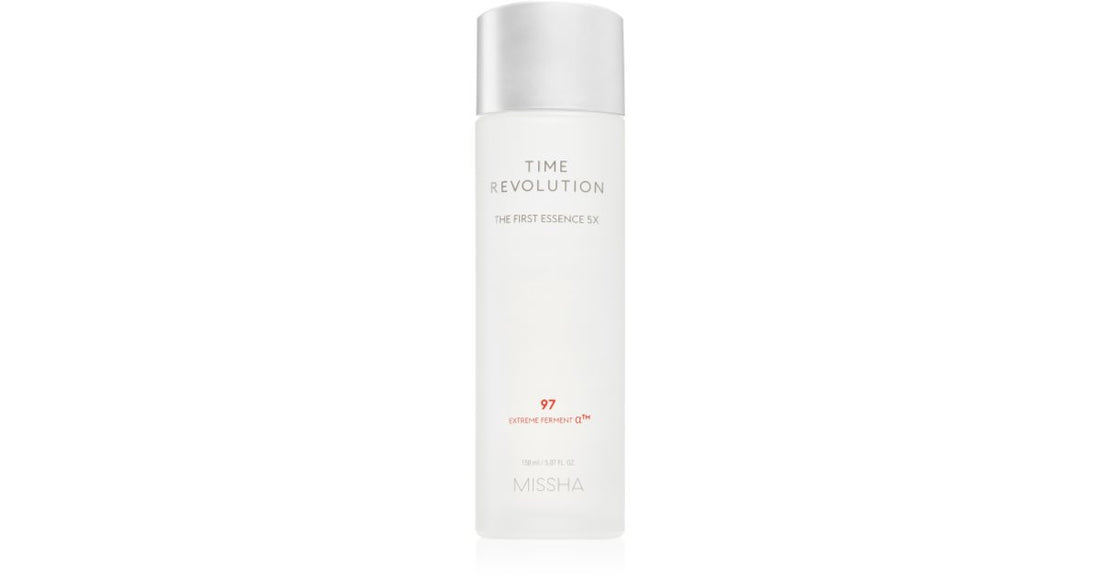 Missha Time Revolution The First Treatment 5x Extreme Ferment esencia hidratante concentrada para la regeneración de la piel 150 ml