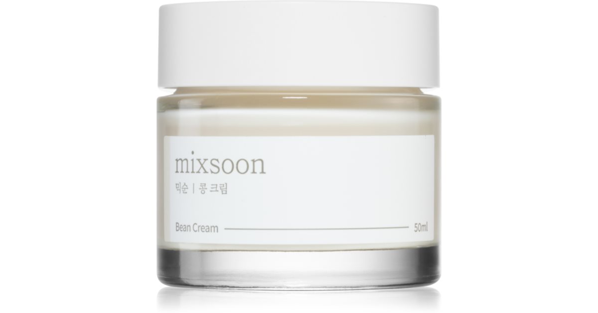 mixsoon Crema facial hidratante y fortalecedora de frijoles con ingredientes fermentados 50 ml