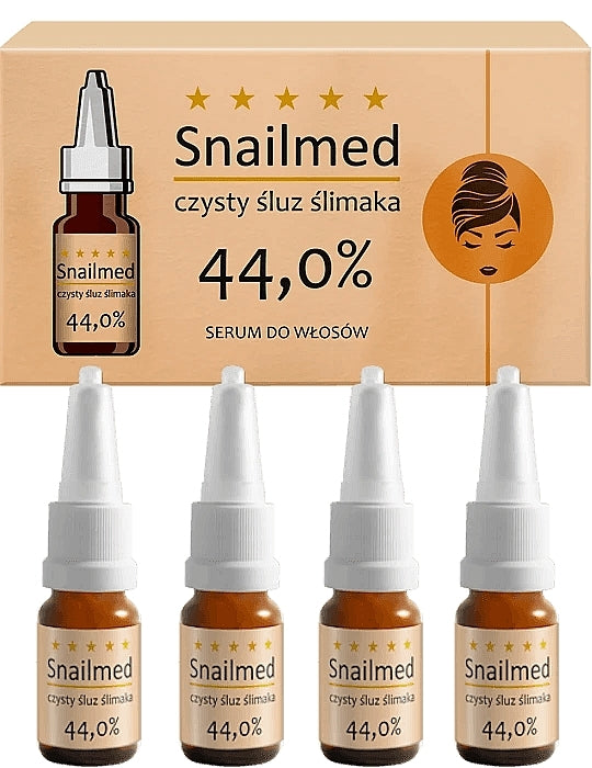 Siero per capelli e cuoio capelluto Snailmed 4 x 8 ml