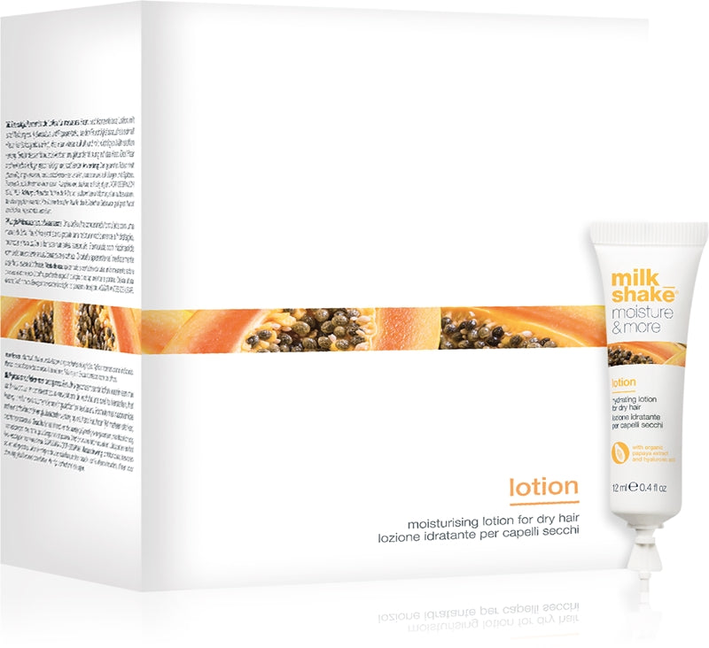 Milk Shake Moisture &amp; More Moisturizing Milk for Dry Hair 12×12 ml