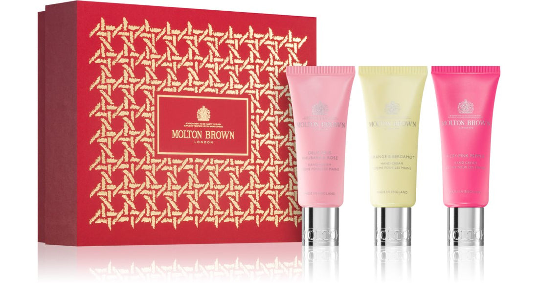 Molton Brown Trio Unisex gaveeskesett (for hender).