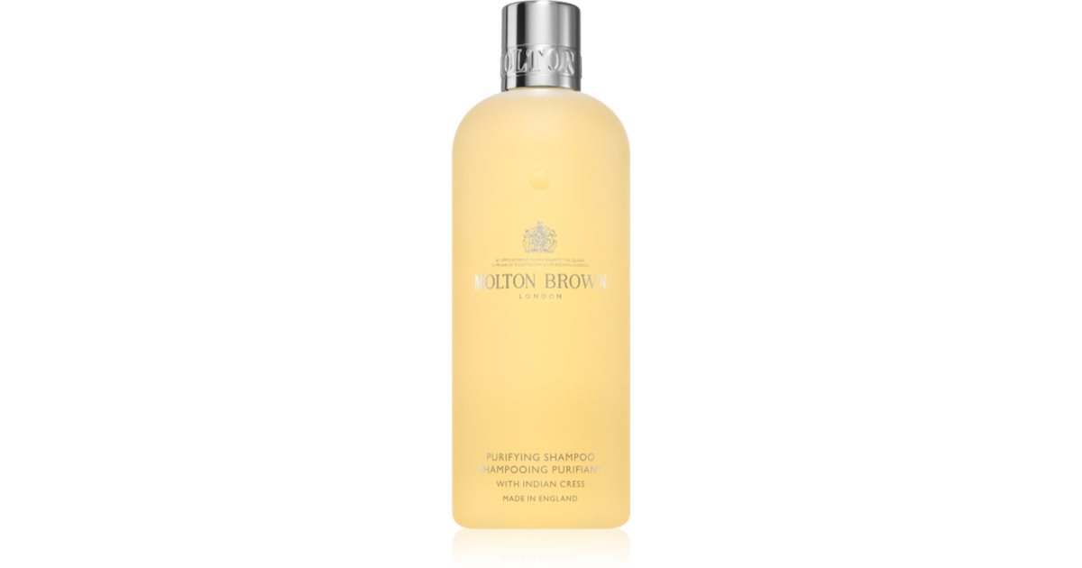 Molton Brown Rzeżucha Indyjska Oczyszczający szampon oczyszczający odżywiający i rozjaśniający 300 ml