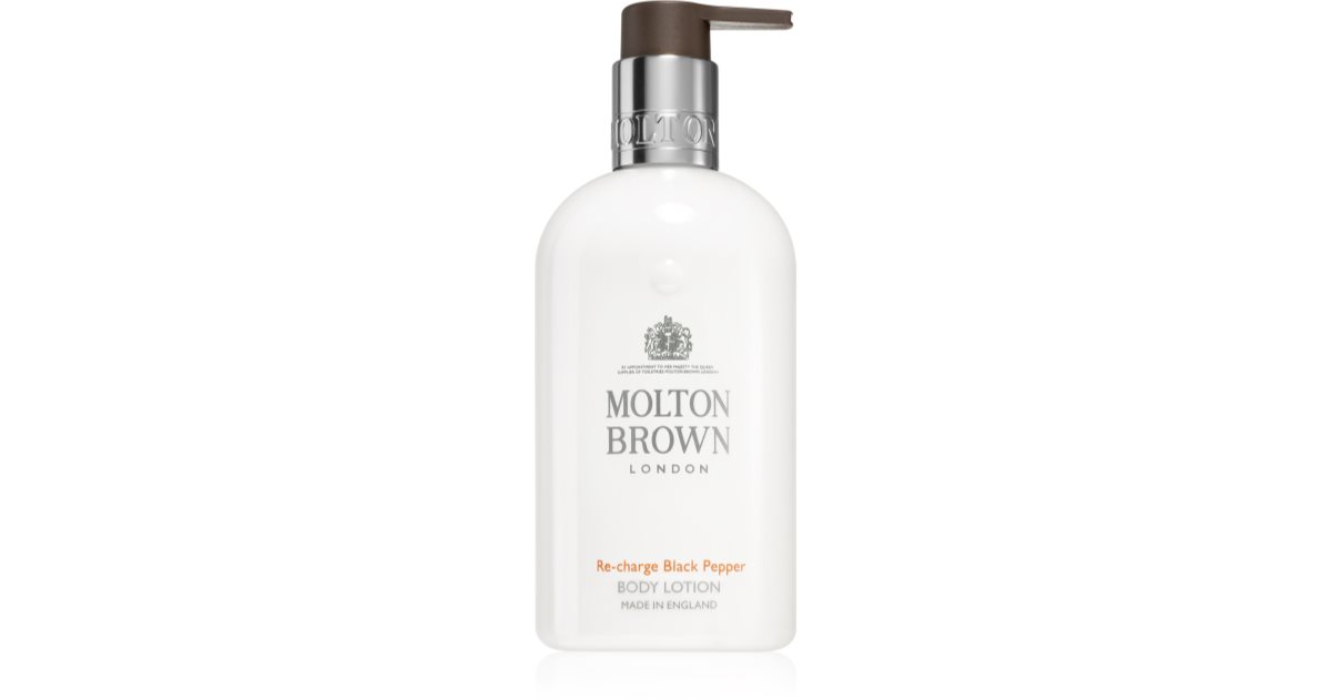 Molton Brown Ricarica Black Pepper Lozione latte lenitivo corpo 300 ml