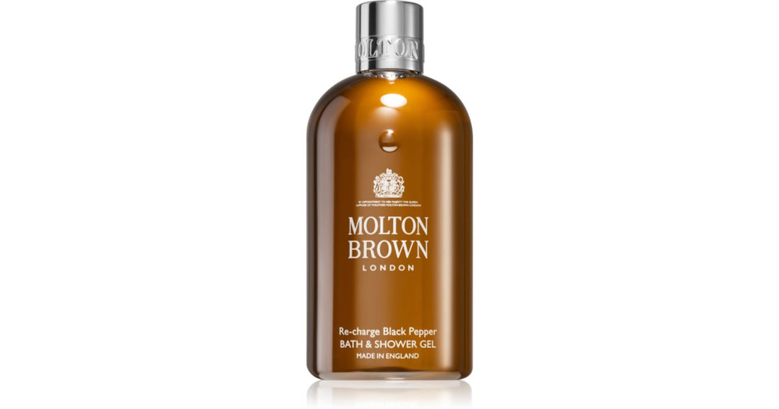 Molton Brown Černý pepř sprchový gel Refill osvěžující sprchový gel 300 ml