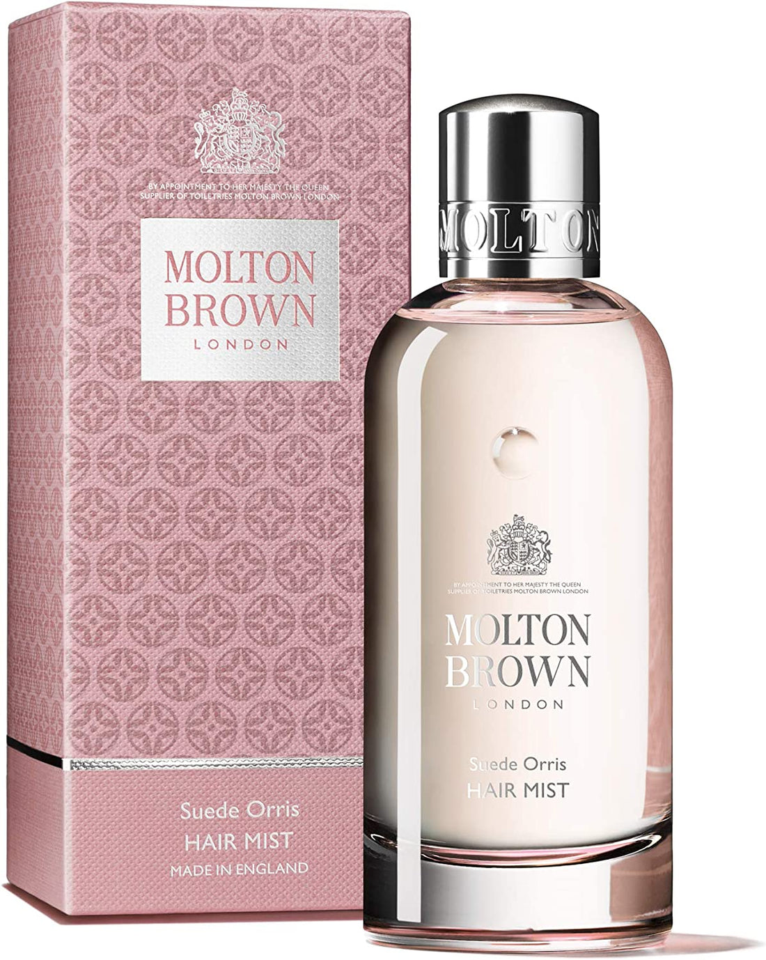 Molton Spray profumato per capelli Orris in pelle scamosciata da donna 100 ml