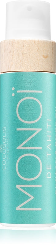 COCOSOLIS MONOI olio trattante e abbronzante senza fattore di protezione con profumazione Tahitian Gardenia 110 ml