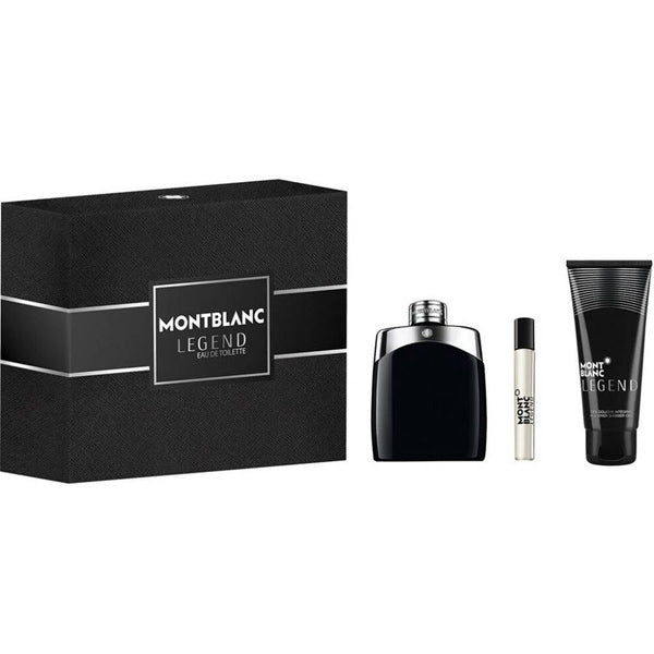 Montblanc Legend - EDT 100 ml + gel spray 100 ml + EDT 7,5 ml