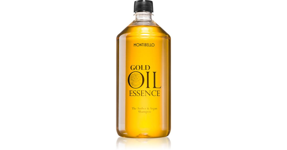 Montibello Gold Oil Amber &amp; Argan Sampon si balsam 2 in 1 1000 ml