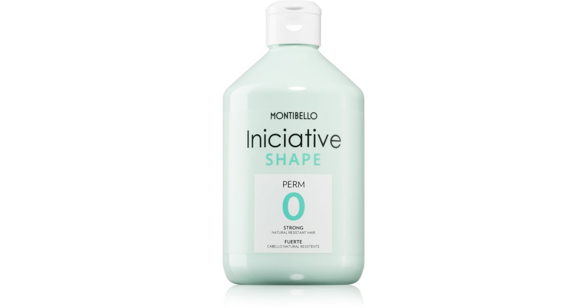 Montibello Iniciative Shape permanent golvend haar voor natuurlijk haar voor alle haartypes 500 ml