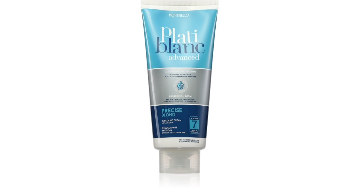 Montibello Plati blanc décolorant pour cheveux blonds 500 g