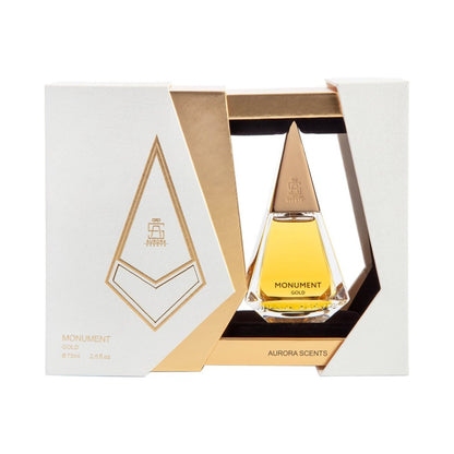 Aurora Scents Monument Oro Eau de Parfum Unisex intenso 75 ml