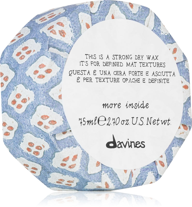 Davines More Inside Strong Dry Wax cera per capelli 75 ml