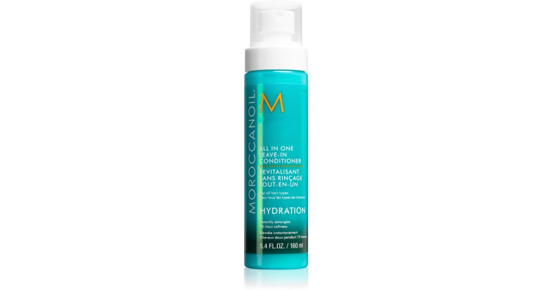 Moroccanoil Revitalisant en spray sans rinçage Hydration pour hydratation et brillance 240 ml