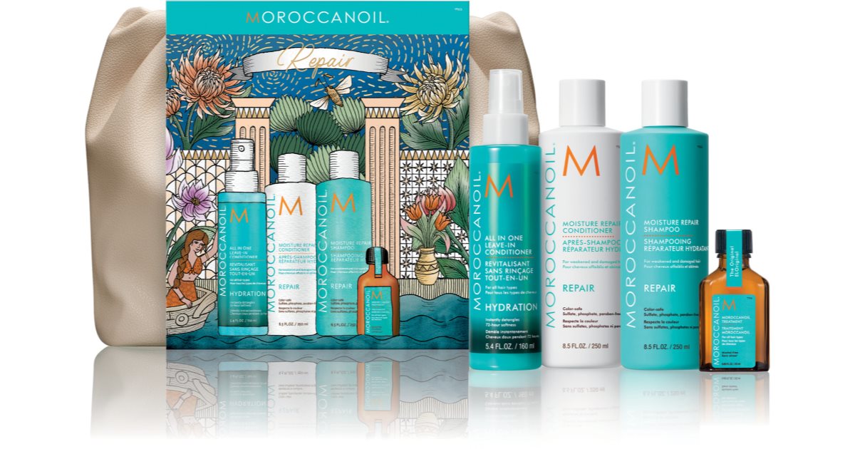 Moroccanoil Opravná regenerační kúra (pro slabé, unavené vlasy) 4 ks