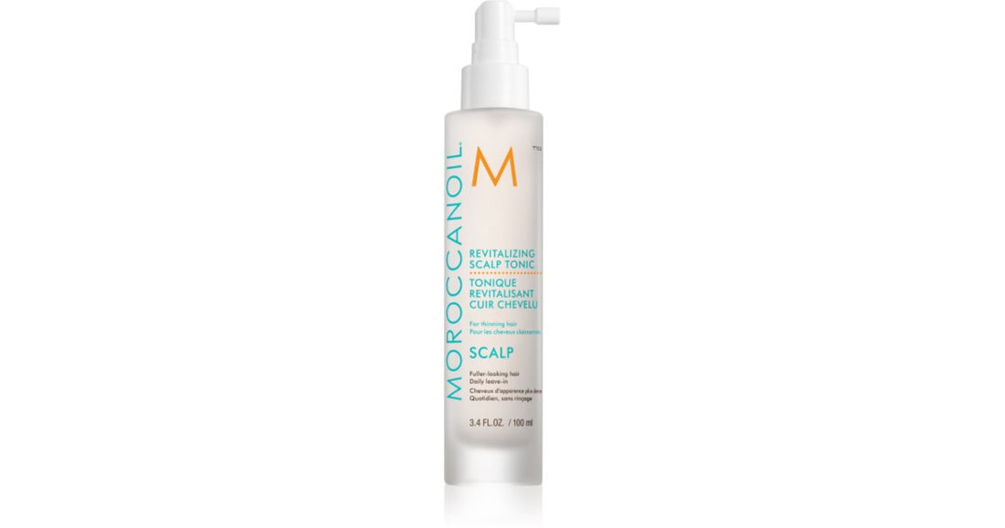 Moroccanoil lotion tonique revitalisante stimulant la pousse des cheveux 100 ml