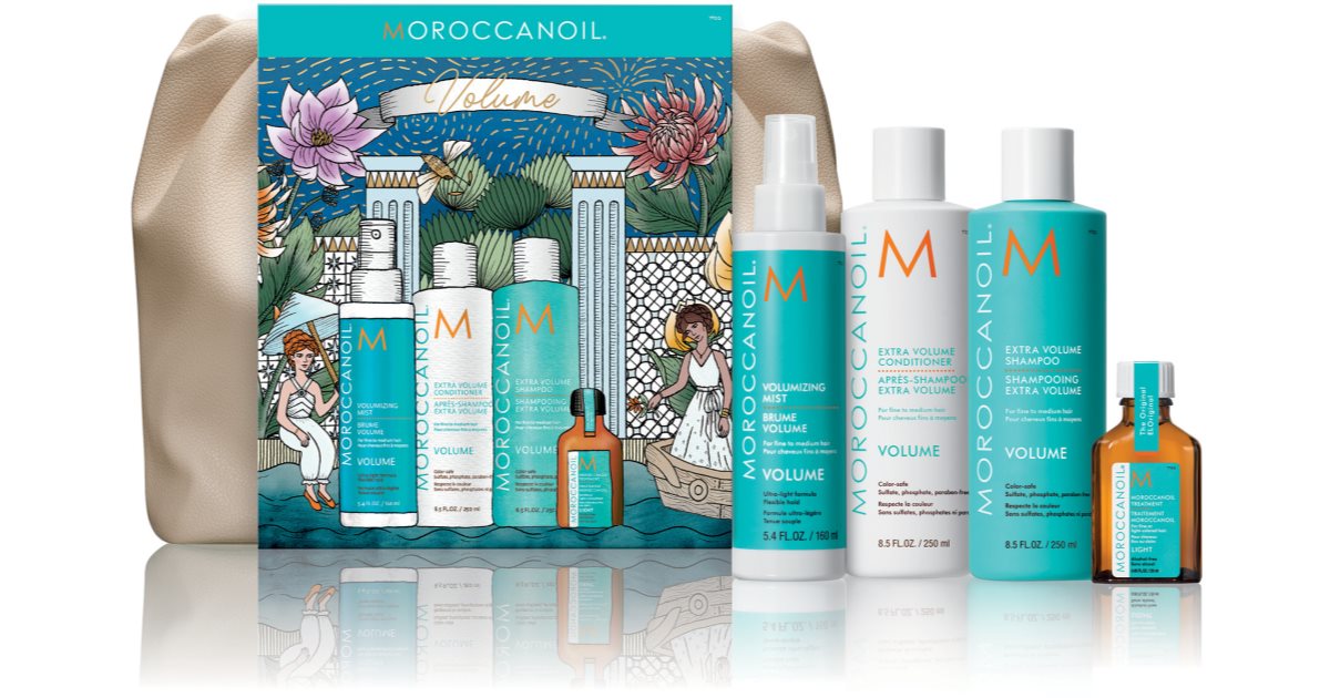 Moroccanoil Volume Kit Gift Box (For Hair Volume) 4 pcs