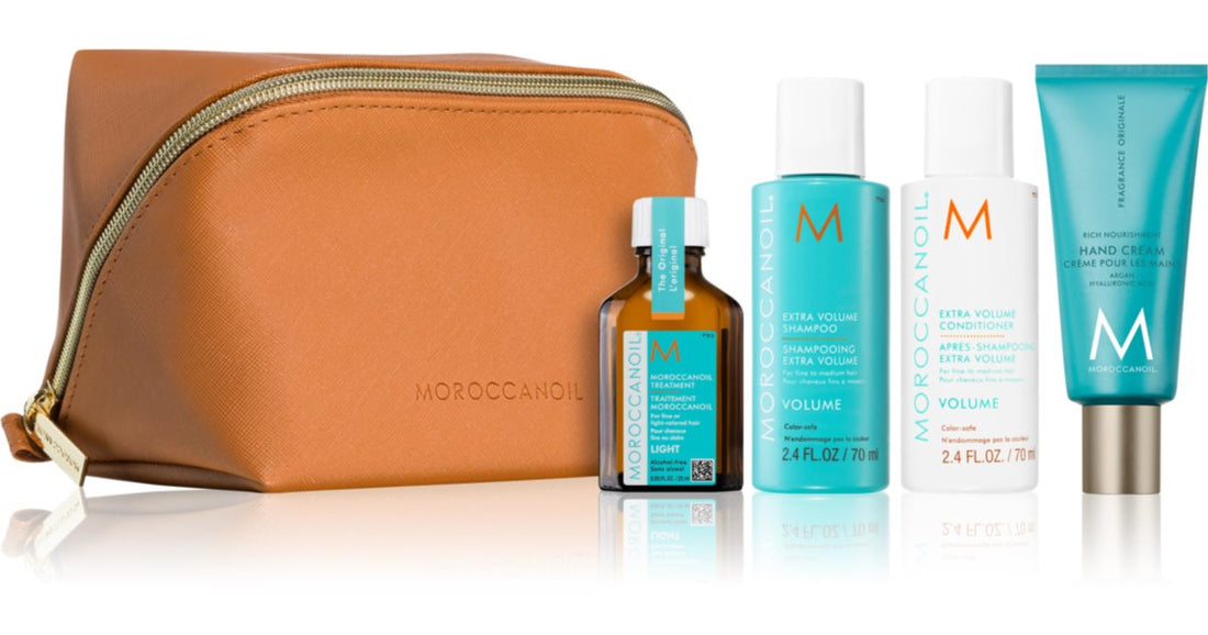 Moroccanoil Set cosmetice de călătorie volum 4 buc