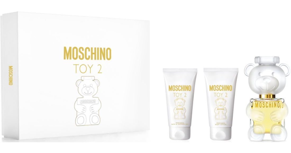 Moschino צעצוע 2 קופסת מתנה לנשים 1 מחשב