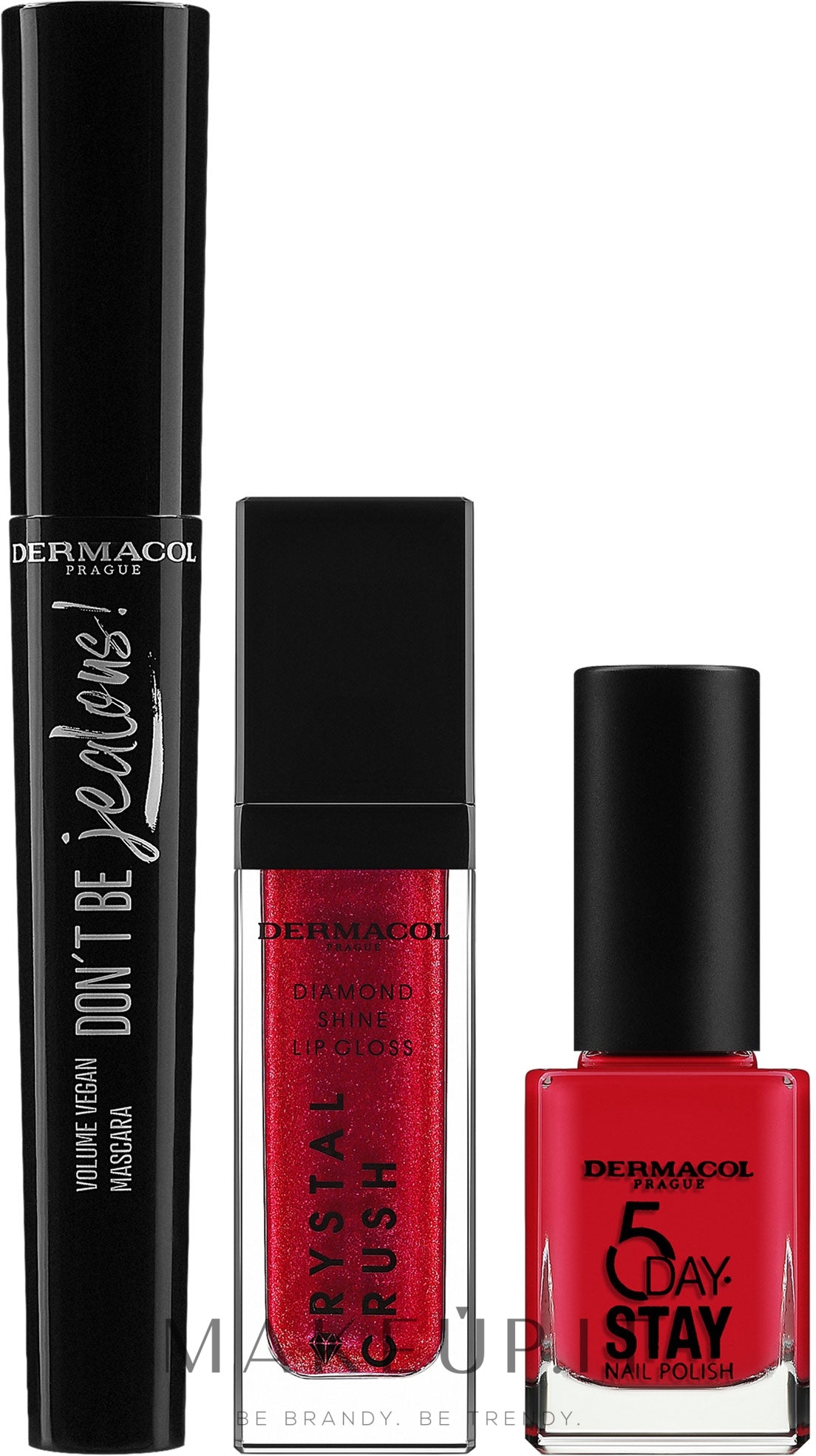 Dermacol Red Crush (mascara/9,5ml + tint/6ml + n/polish/11ml) Set