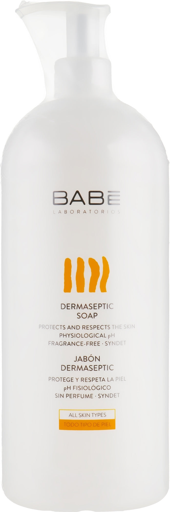 Sapone antibatterico per corpo e mani Babé Laboratorios Dermaseptic Soap 1000 ml