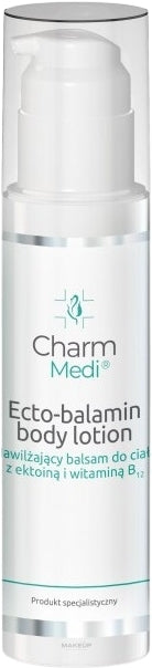 Lozione corpo idratante con ectoina e vitamina B12 Charmine Rose Charm Medi Ecto-Balamin Body Lotion 200 ml